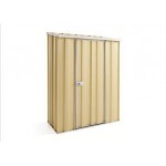 Spanbilt Yardstore S42-S Colour 1.40m x 0.72m x 1.97m Skillion Roof Garden Shed Small Garden Sheds